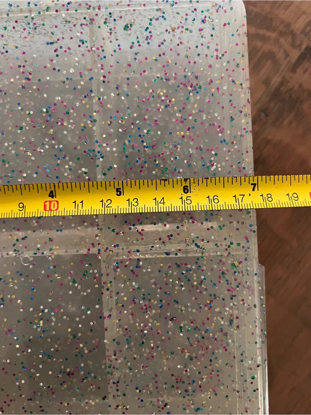 Pottery Barn Kids Confetti Glitter Divided Lunch Box Bento Container with Lid